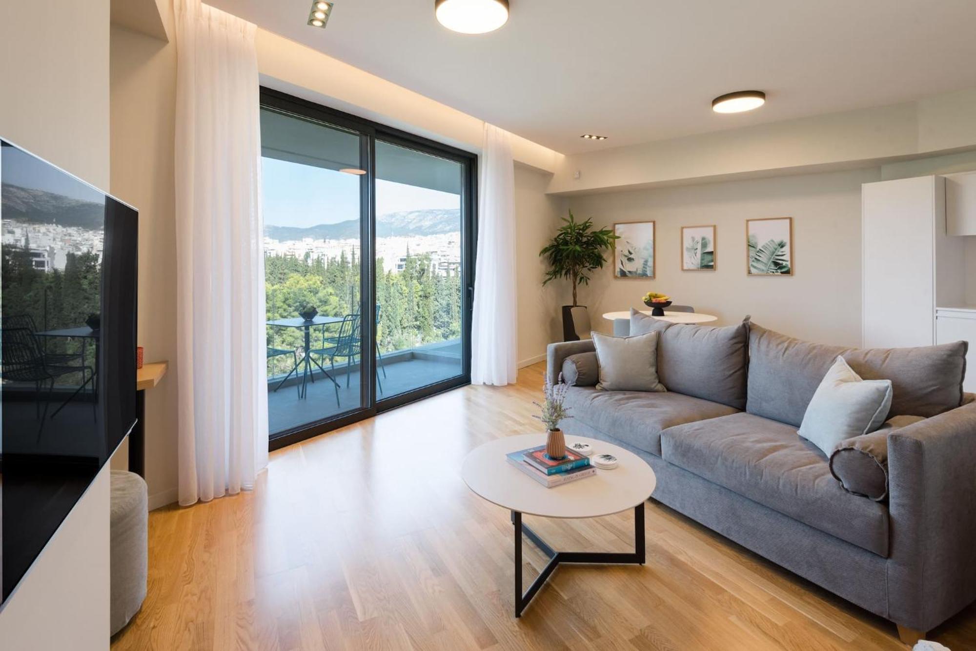Urban Apt With Stunning Acropolis View & Roofdeck Athens Exterior photo